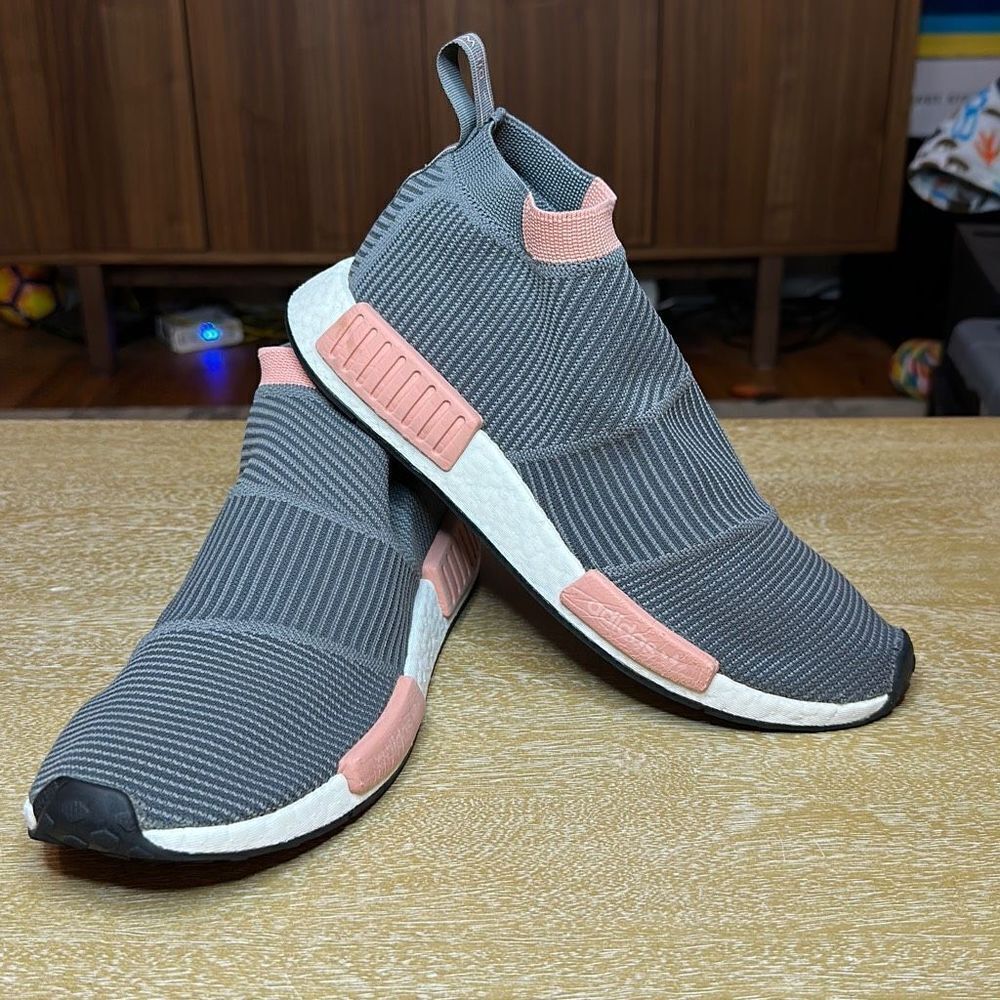 adidas NMD_CS1 Primeknit 'Grey Trace Pink'‎